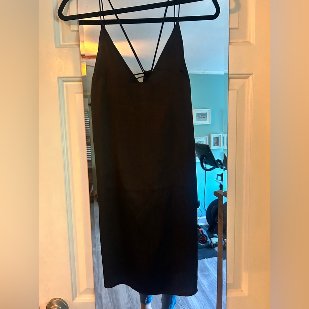 Black Strappy Dress